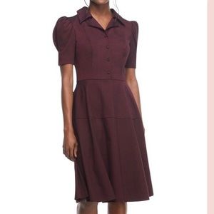 Gal Meets Glam Nina Twill Dress